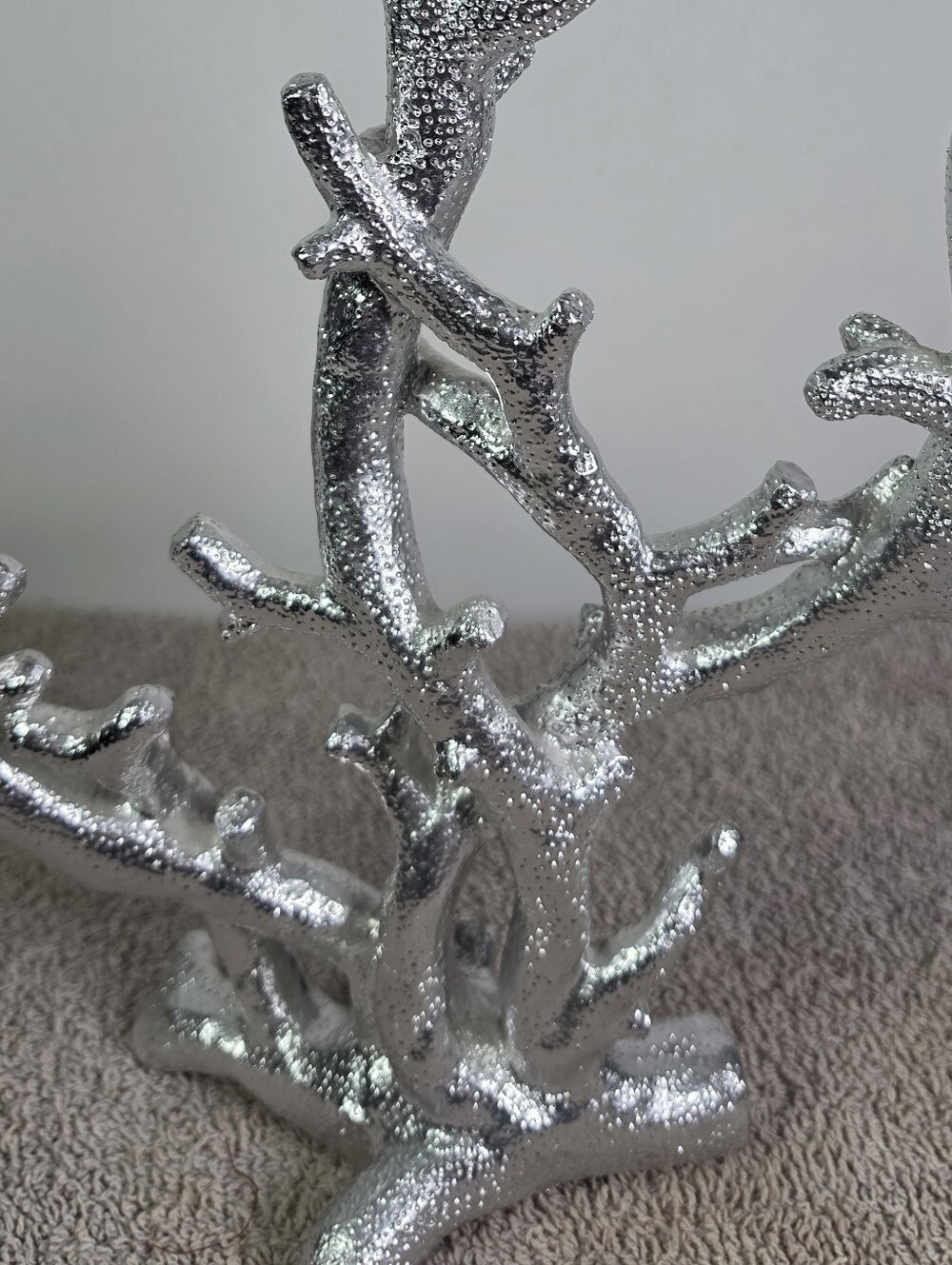 Metallic Coral Rerf Sculpture - Picture 4 of 11